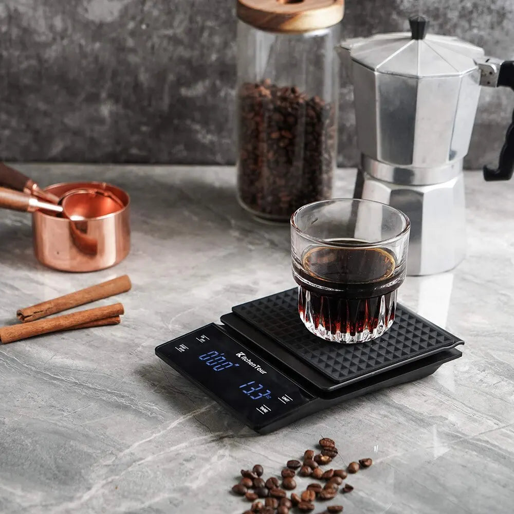 Descubra a Perfeição na Sua Xícara com a Balança Barista Black 3kg