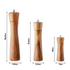 Moedor de Pimenta, Moedor de Madeira, Conjunto de Moedores, Utensílios de Cozinha, Moedor de Cerâmica, Ajustável, Cozinha Elegante, Moedor Elegance, Kitchen&Co