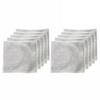 Pano Magico Inox de Ariar, Pano de Aço Inox, Kit 10 Panos de Limpeza, Pano pra Limpeza Pesada, Pano Reutilizavel, Pano para Polimento, Pano Resistente a Sujeira, Pano de Fio de Aço Inox, Pano Duravel para Cozinha, Pano de Limpeza, Kitchen&Co