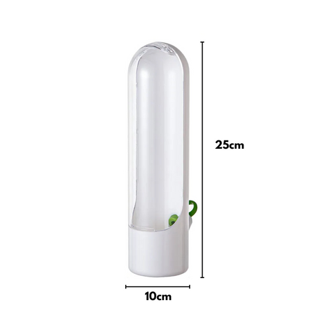 Conservador de Ervas Frescas, Porta Temperos para Geladeira, Utensílio para Armazenar Ervas, Porta Ervas Frescas Compacto, Conservador de Manjericão e Coentro, Porta Temperos Ecológico, Produto para Prolongar Frescor de Ervas, Kitchen&Co