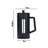 Prensa Francesa Vidro, Cafeteira Francesa 600 ml, Filtro Duplo Café, Preparo de Café Caseiro, Prensa Francesa Kaffe, Cafeteira Moderna, Cafeteira Prensa Francesa, Cafeteira, Cafeteira 600ml