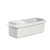 Cozedor de Massas Multifuncional, Recipiente para Cozinhar Macarrão, Cozedor Portátil para Massas, Caixa de Macarrão Prática, Utensílio de Cozinha Compacto, Lava-Louças, Cozinha Funcional Kitchen&Co