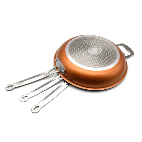 Frigideira Antiaderente, Frigideira Cerâmica, Frigideira Cobre, Frigideira que não Gruda, Frigideira antiaderente de Cerâmica, Frigideira Titânio Kitchen&Co