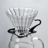 Conjunto Profissional Cafeteria Barista, Kit Barista Completo, Kit para Método V60, Acessorios para Cafe V60, Cafeteira Gooseneck Preta, Moedor Manual de Cafe, Jarra de Vidro Borossilicato, Suporte V60 de Vidro, Filtros de Papel Cafe, Kitchen&Co