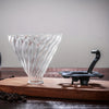 Conjunto de café coado, jarra de vidro borossilicato, coador manual espiral, preparo de café pour over, resistente a altas temperaturas, coador de vidro V-shape, acessório de café premium, jarra de 600ml, utensílios de café elegante Kitchen&Co