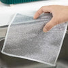 Pano Magico Inox de Ariar, Pano de Aço Inox, Kit com 10 Panos de Limpeza, Pano pra Limpeza Pesada, Pano Reutilizavel, Pano para Polimento, Pano Resistente a Sujeira, Pano de Fio de Aço Inox, Pano Duravel para Cozinha, Pano de Limpeza, Kitchen&Co