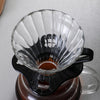 Conjunto de café coado, jarra de vidro borossilicato, coador manual espiral, preparo de café pour over, resistente a altas temperaturas, coador de vidro V-shape, acessório de café premium, jarra de 600ml, utensílios de café elegante Kitchen&Co