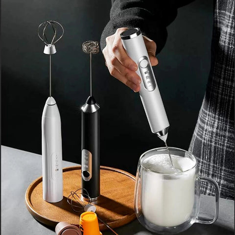 Mini Mixer, Mixer, Misturador Portatil, Espumador de Leite, Espumador, Misturador, Kitchen&Co