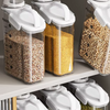  Pote De Armazenamento Hermético, Vedação À Prova De Umidade, Recipiente Para Alimentos, Pote Transparente, Cozinha Prática, Porta temperos, Kitchen&Co