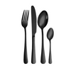 Talheres, Faca, Garfo, Colher de Sopa, Faca de Carne, Talheres Pretos, Faqueiro Preto, Faqueiro Aço Inox, Talheres Inox, Faqueiro Inox, Faqueiro Frutacor, Faqueiro Preto, Faqueiro Rosé Kitchen&Co
