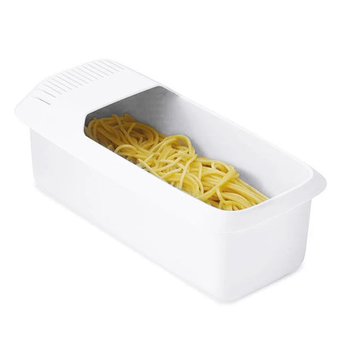 Cozedor de Massas Multifuncional, Recipiente para Cozinhar Macarrão, Cozedor Portátil para Massas, Caixa de Macarrão Prática, Utensílio de Cozinha Compacto, Lava-Louças, Cozinha Funcional Kitchen&Co