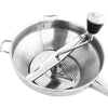 Espremedor de Batatas Inox, Moedor de Alimentos, Triturador de Vegetais, Prensa de Batatas, Utensílio de Cozinha Durável, Espremedor de Batatas, Espremedor de Alimentos, Espremedor Inox Manual, Moedor Inox, Moinho de Alimentos, Kitchen&Co