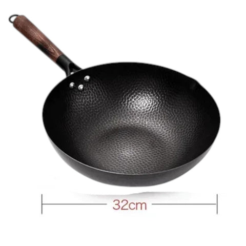 Panela wok, Panela de Ferro, Wok de Ferro, Panela Artesanal, Frigideira Wok Kitchen&Co