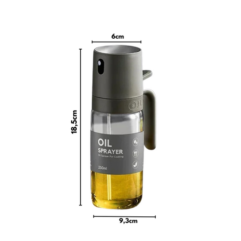 Pulverizador De Azeite, Vidro Borossilicato, Névoa Fina, Dispensador De Óleo, Controle De Gordura, Acessório De Cozinha, Borrifador de Óleo, Spray de Óleo, Pulverizador de Óleo, Borrifador de Azeite, Spray de Azeite, Kitchen&Co