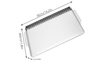Assadeira Inox, Grelha De Inox, Grelha Perfurada, Assadeira Para Churrasco, Grelha Para Legumes, Chapa Inox Para Forno, Acessório Para Churrasco, Grelha Com Furos, Assadeira Com Alça, Grelha Inox Churrasqueira, Grelha De Legumes, Grelha Retangular Inox, Assadeira Para Vegetais, Grelha De Frutos Do Mar, Utensílio Para Churrasco