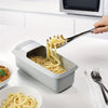 Cozedor de Massas Multifuncional, Recipiente para Cozinhar Macarrão, Cozedor Portátil para Massas, Caixa de Macarrão Prática, Utensílio de Cozinha Compacto, Lava-Louças, Cozinha Funcional Kitchen&Co