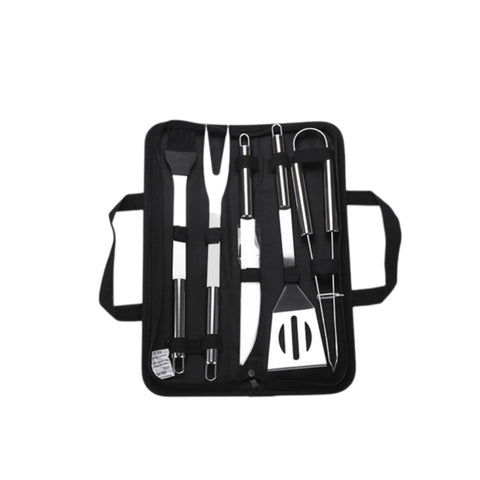 Kit Churrasco Inox, Utensílios para Churrasco, Conjunto Churrasco Inox, Acessórios de Churrasco, Ferramentas para Churrasqueiro, Espátula Inox, Garfo Inox, Faca Inox, Pinça Inox, Kit Churrasco com Bolsa, Kit Churrasco Profissional, Kit Churrasco Completo, Kit Churrasco Portátil, Churrasco ao Ar Livre, Acessórios de Grelha