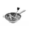 Espremedor de Batatas Inox, Moedor de Alimentos, Triturador de Vegetais, Prensa de Batatas, Utensílio de Cozinha Durável, Espremedor de Batatas, Espremedor de Alimentos, Espremedor Inox Manual, Moedor Inox, Moinho de Alimentos, Kitchen&Co