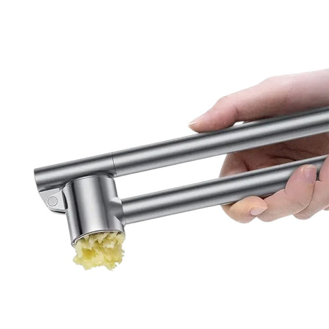 Espremedor de Alho Inox, Triturador de Alho, Espremedor de Gengibre, Descascador de Alho, Utensílio de Cozinha Inox, Espremedor com Escova, Espremedor de Alho Reforçado, Acessório para Temperos, Espremedor Manual, Espremedor de Alho Profissional, Conjunto de Espremedor de Alho, Alho Triturado, Prensa de Alho
