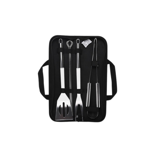 Kit Churrasco Inox, Utensílios para Churrasco, Conjunto Churrasco Inox, Acessórios de Churrasco, Ferramentas para Churrasqueiro, Espátula Inox, Garfo Inox, Faca Inox, Pinça Inox, Kit Churrasco com Bolsa, Kit Churrasco Profissional, Kit Churrasco Completo, Kit Churrasco Portátil, Churrasco ao Ar Livre, Acessórios de Grelha