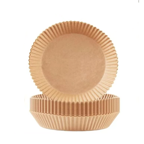 Forro De Papel, Air Fryer, Descartável, Resistente ao Calor, Limpeza Fácil, 50 Unidades, Forma para Airfryer, Papel de Airfryer Kitchen&Co