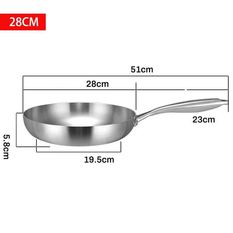 Frigideira Tripla Camada, Frigideira Inox Profissional, Frigideira Inox para Indução, Frigideira com Alumínio, Frigideira Inox 304, Frigideira de Aço Inoxidável, Utensílio Gourmet Inox, Frigideira Alta Performance, Frigideira Sem Revestimento, Frigideira Inteligente, Frigideira KitchenCo