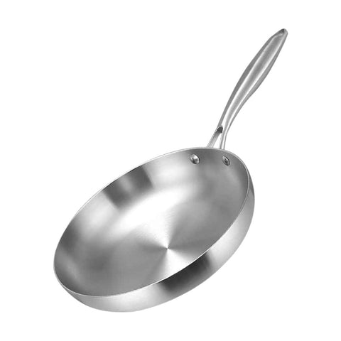 Frigideira Tripla Camada, Frigideira Inox Profissional, Frigideira Inox para Indução, Frigideira com Alumínio, Frigideira Inox 304, Frigideira de Aço Inoxidável, Utensílio Gourmet Inox, Frigideira Alta Performance, Frigideira Sem Revestimento, Frigideira Inteligente, Frigideira KitchenCo