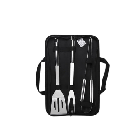 Kit Churrasco Inox, Utensílios para Churrasco, Conjunto Churrasco Inox, Acessórios de Churrasco, Ferramentas para Churrasqueiro, Espátula Inox, Garfo Inox, Faca Inox, Pinça Inox, Kit Churrasco com Bolsa, Kit Churrasco Profissional, Kit Churrasco Completo, Kit Churrasco Portátil, Churrasco ao Ar Livre, Acessórios de Grelha