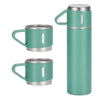 Garrafa Térmica, Garrafa Inox, Térmica 500ml, Garrafa com Xícara, Vacuum Flask, Café, Chá, Bebida Quente, Bebida Fria, Cozinha, Presente