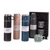 Garrafa Térmica, Garrafa Inox, Térmica 500ml, Garrafa com Xícara, Vacuum Flask, Café, Chá, Bebida Quente, Bebida Fria, Cozinha, Presente