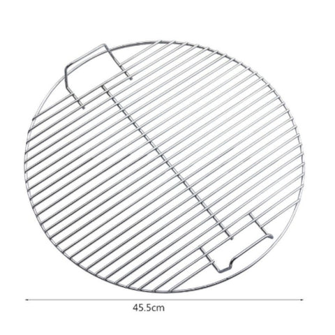 Grelha Redonda, Rede de Grelha para Churrasco, Grelha de Ferro Galvanizado, Grelha Portátil, Acessório para Churrasco, Grelha para Camping, Grelha para Lareira, Utensílios para Churrasco