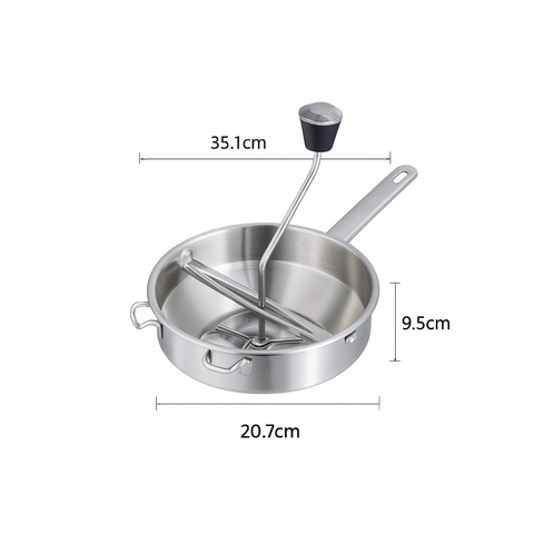 Passador de Legumes Profissional Inox