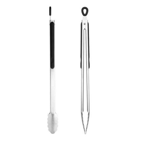 Pinça De Cozinha Inox, Pinça Para Grelha, Pinça Inox Com Trava, Pinça Extra Longa, Utensílio De Churrasco, Pinça De Inox, Pinça Resistente Ao Calor, Acessórios De Cozinha Inox, Pinça Ergonômica, Utensílio De Cozinha