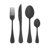 Talheres, Faca, Garfo, Colher de Sopa, Faca de Carne, Talheres Pretos, Faqueiro Preto, Faqueiro Aço Inox, Talheres Inox, Faqueiro Inox, Faqueiro Kitchen&Co