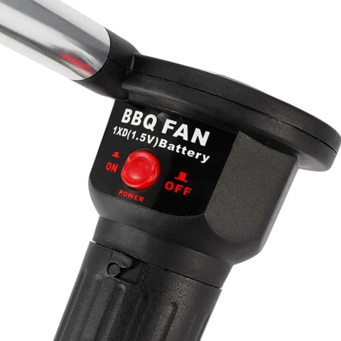 Ventilador para Churrasco, Soprador Elétrico, Acendedor de Carvão, Acessório de Camping, BBQ Fan Portátil, Ferramenta para Churrasqueira, Soprador para Acampamento, Acendedor Elétrico, Utensílio para Churrasco, Ventilador Compacto