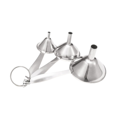 Funil de Inox Conjunto - Kitchen & Co