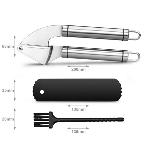 Amassador Esprededor de Alho Inox - Kitchen & Co