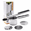 espremedor de batatas, esmagador de batatas, espremedor inox Kitchen&Co