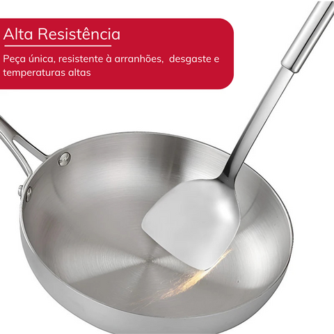 Frigideira Inox Supercondutora de Camada Tripla