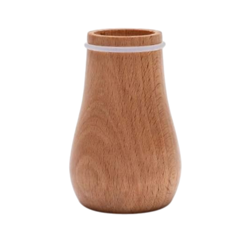 Paliteiro Cogumelo de Madeira Maciça